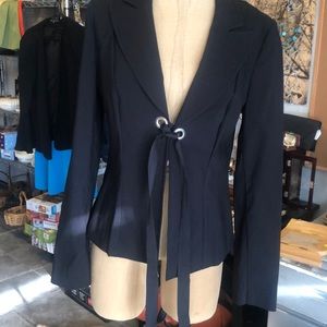 Black Bisou Bisou blazer